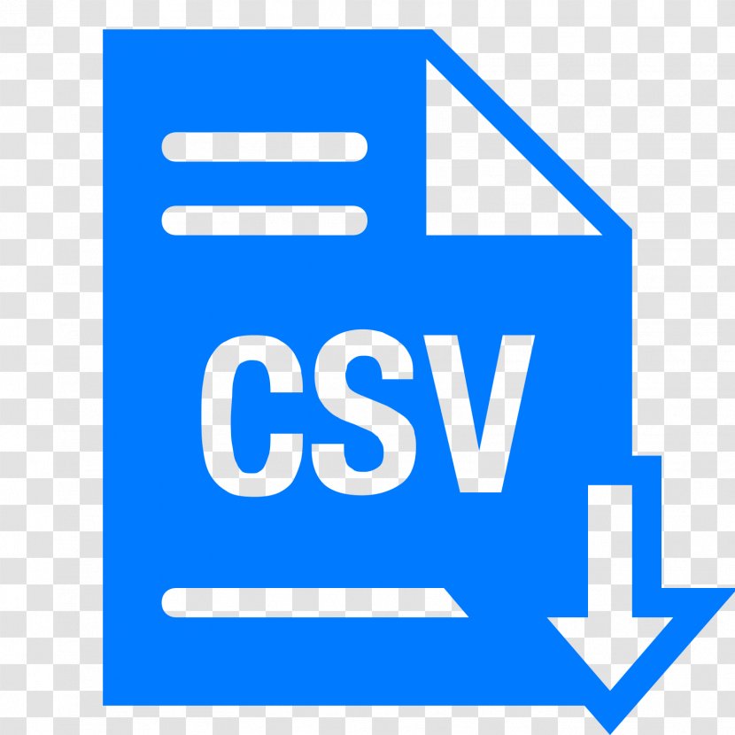 Computer File Format Comma-separated Values - Text - Export Icon Transparent PNG