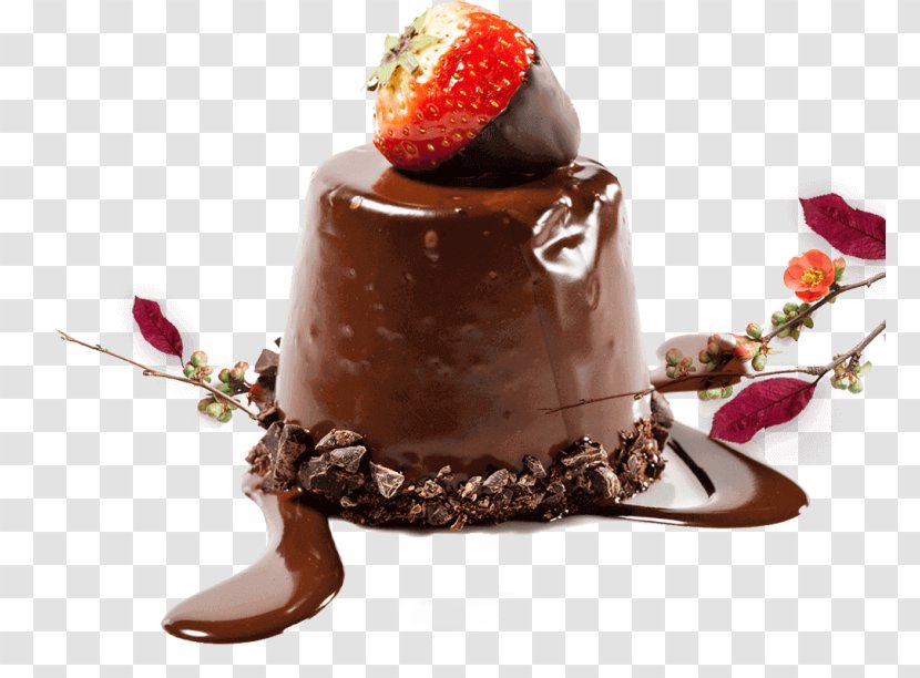 Birthday Cake Molten Chocolate Brownie Cupcake - Food Transparent PNG