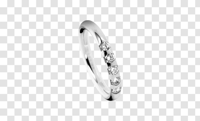 Wedding Ring Silver Body Jewellery - Diamond - Special Occasion Transparent PNG
