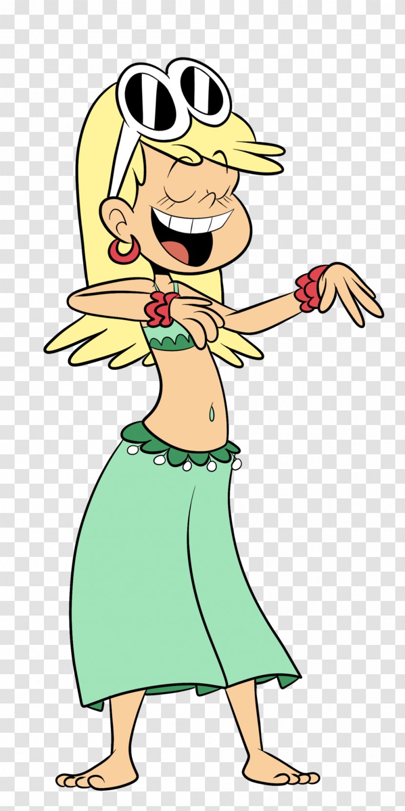 Leni Loud Lori Lincoln Drawing Dance - Fictional Character - Belly Song Transparent PNG