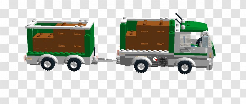 Light Commercial Vehicle Transport Toy Truck - Trailer Transparent PNG
