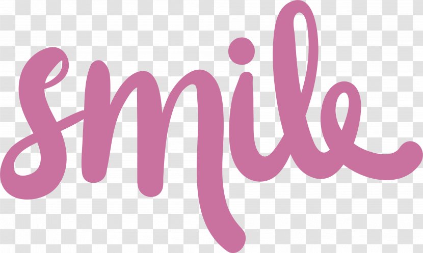 Smile Euclidean Vector Microsoft Word - Smiley - Pink Art Words Transparent PNG
