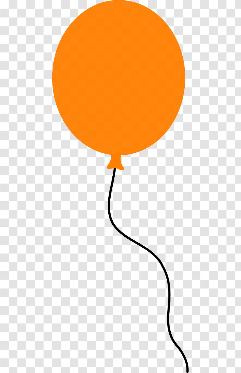 Orange Balloon By Samantha Priestley Clip Art Quickie Clips Transparent PNG