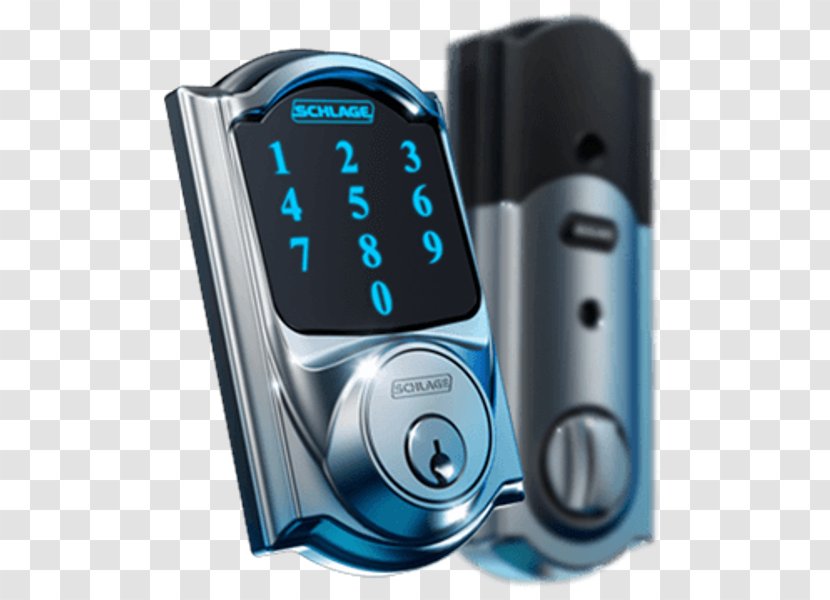 Smart Lock Dead Bolt Rekeying Kwikset - Multimedia - Electronic Transparent PNG