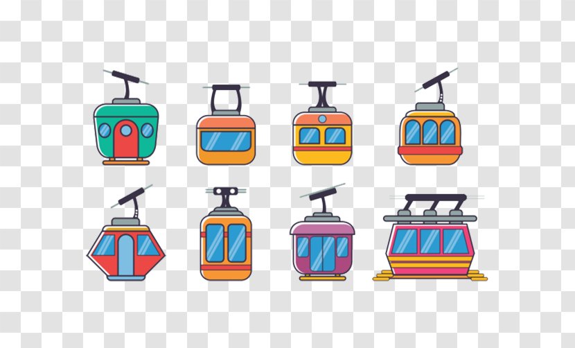San Francisco Cable Car System Helicopter - Cartoon - Aircraft Propeller Track Transparent PNG