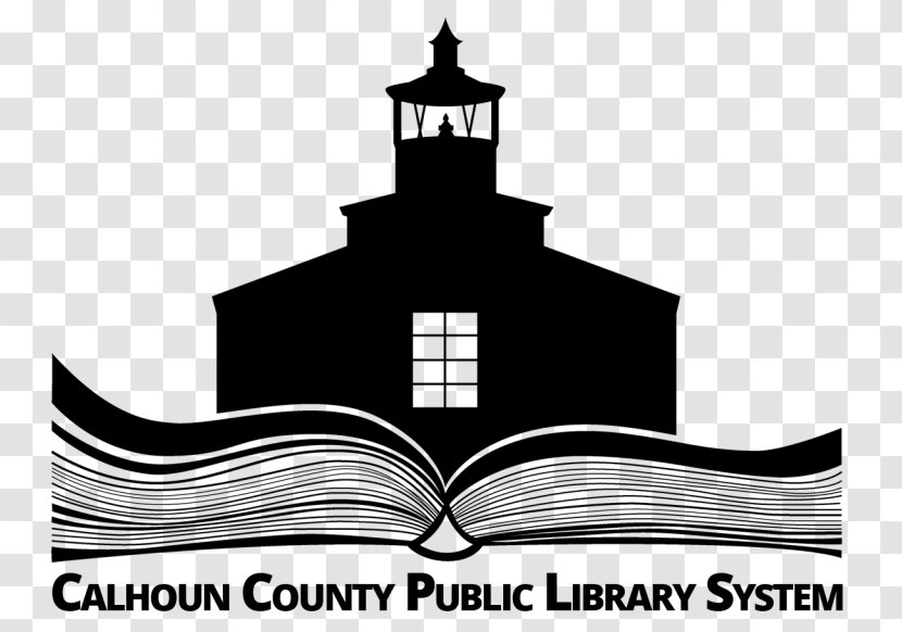 Calhoun County Office Public Library Information Logo - Silhouette - Symbol Transparent PNG