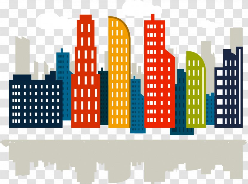 Building Smart City Illustration - Photography - Cartoon Transparent PNG