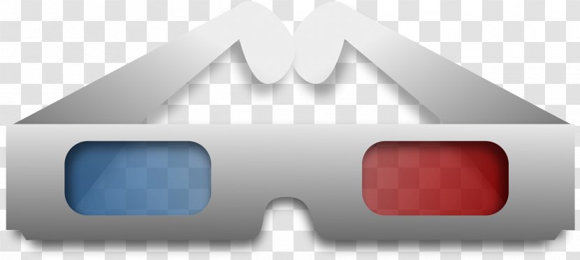 Polarized 3D System Glasses Clip Art - Drawing - Cliparts Transparent PNG