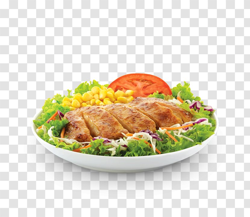 Singapore Wrap Chicken Salad Hamburger Caesar - Cuisine - Grilled Food Transparent PNG