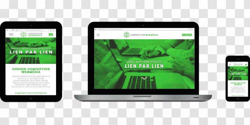 Conception WebMédia Responsive Web Design Digital Agency Transparent PNG