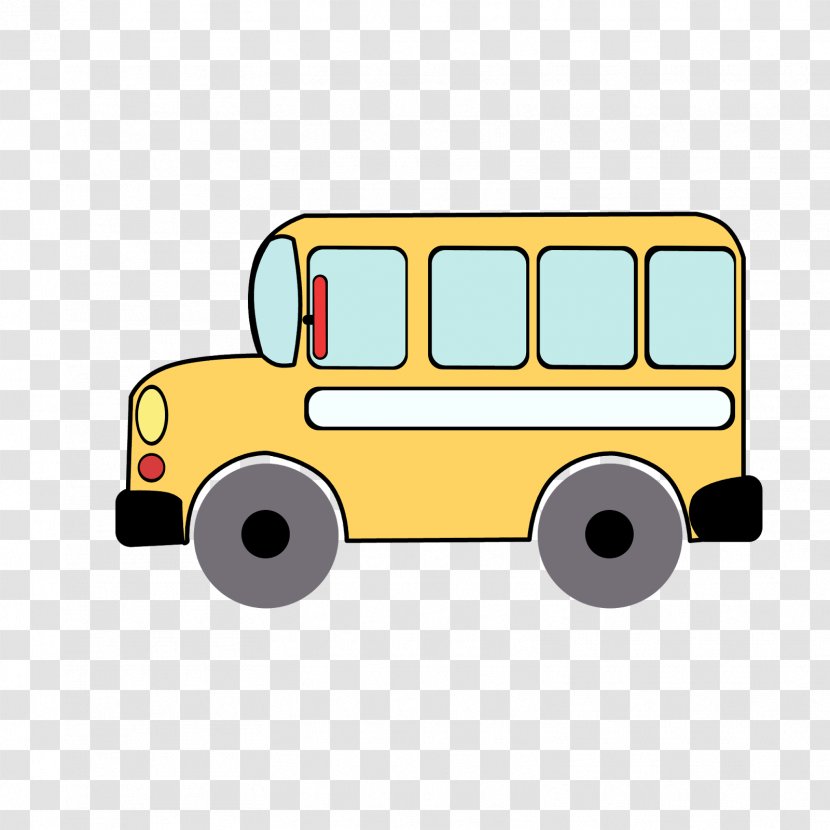 School Bus Clip Art Chuggy: The Little School-Bus - Education Transparent PNG
