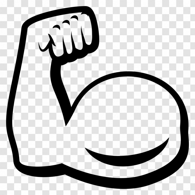 Emoji Muscle Biceps Arm Transparent PNG