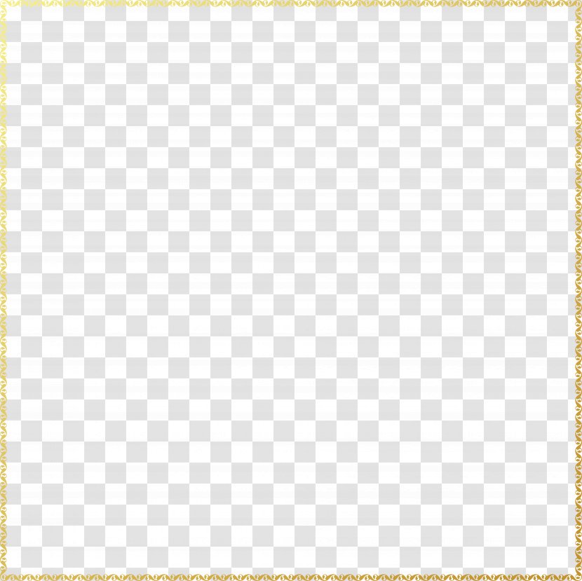 Square Area Angle Pattern - Gold Frame Transparent PNG