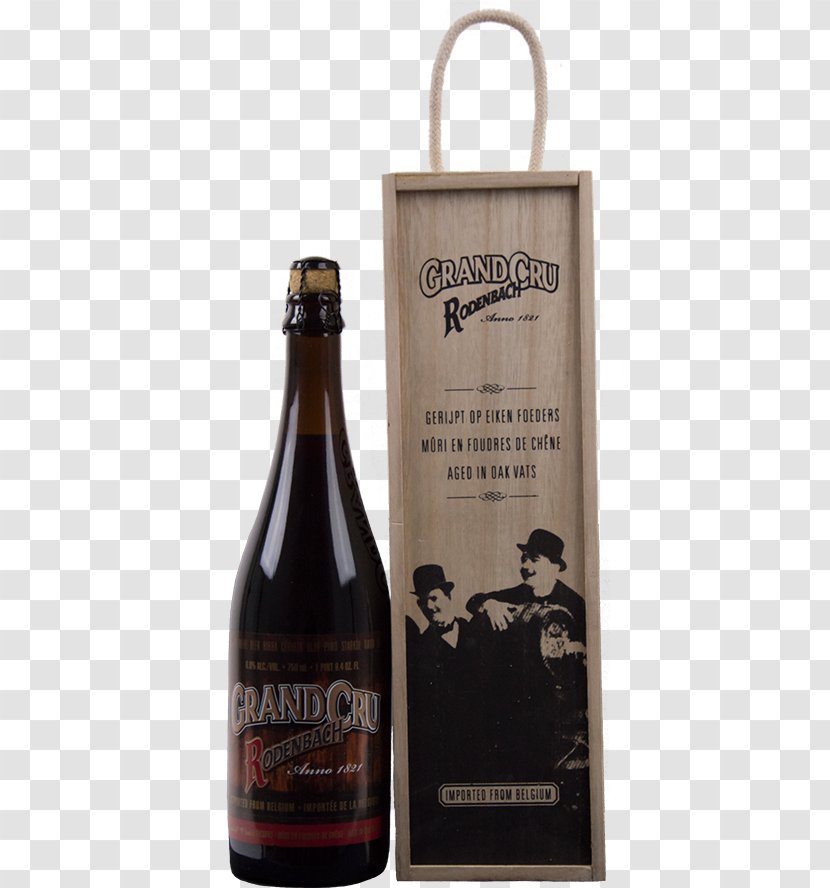 Sour Beer Liqueur Rodenbach Brewery Bock - Dessert Wine - Wooden Box Transparent PNG