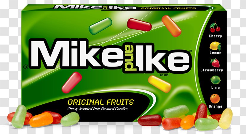 Juice Punch Mike And Ike Candy Flavor - Strawberry Transparent PNG
