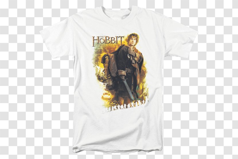 T-shirt Bilbo Baggins The Hobbit Lord Of Rings Transparent PNG