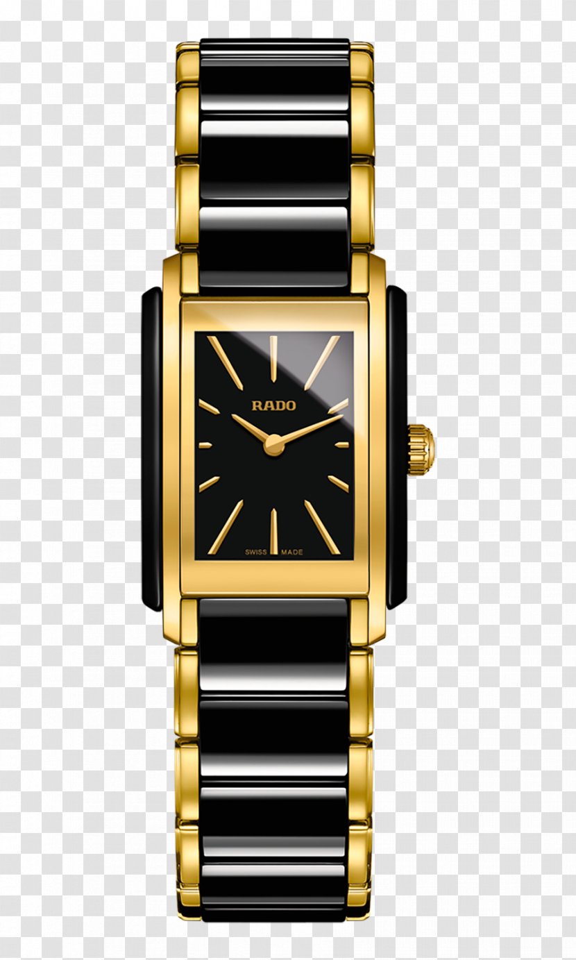 Rado Automatic Watch Gold Quartz Clock - Diamond - Watches Transparent PNG