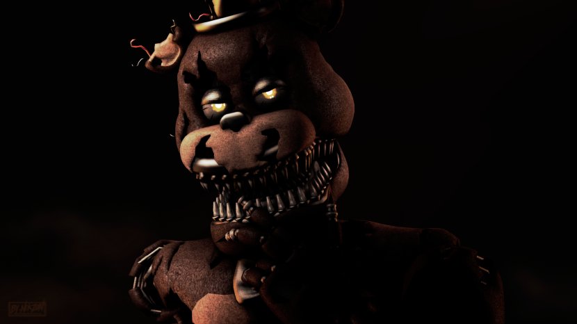 Five Nights At Freddy's 4 2 Nightmare Adam Sackler - Source Filmmaker - Foxy Transparent PNG