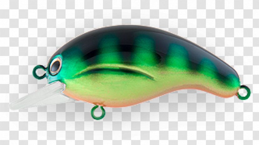 Spoon Lure Fish - Green - Design Transparent PNG
