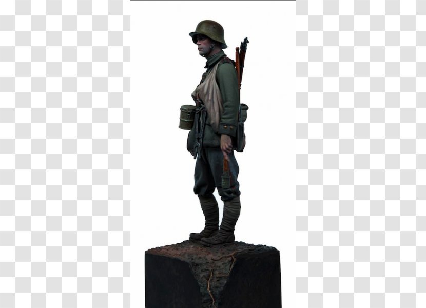Infantry Soldier Statue Militia Figurine Transparent PNG