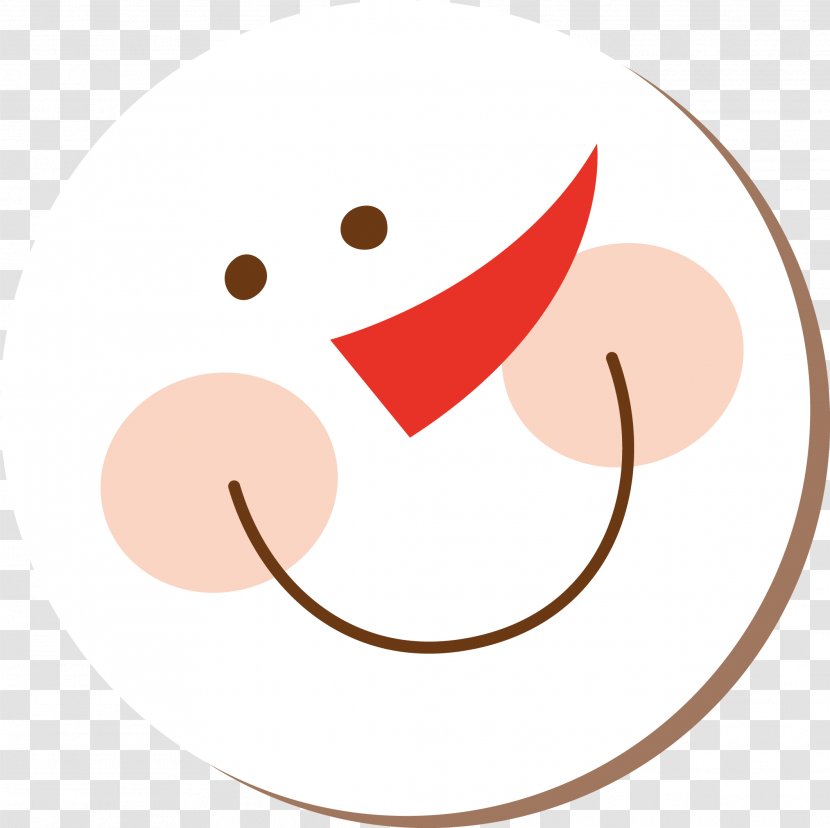 Lovely Snowman Christmas - Flower - Tag Vector Transparent PNG