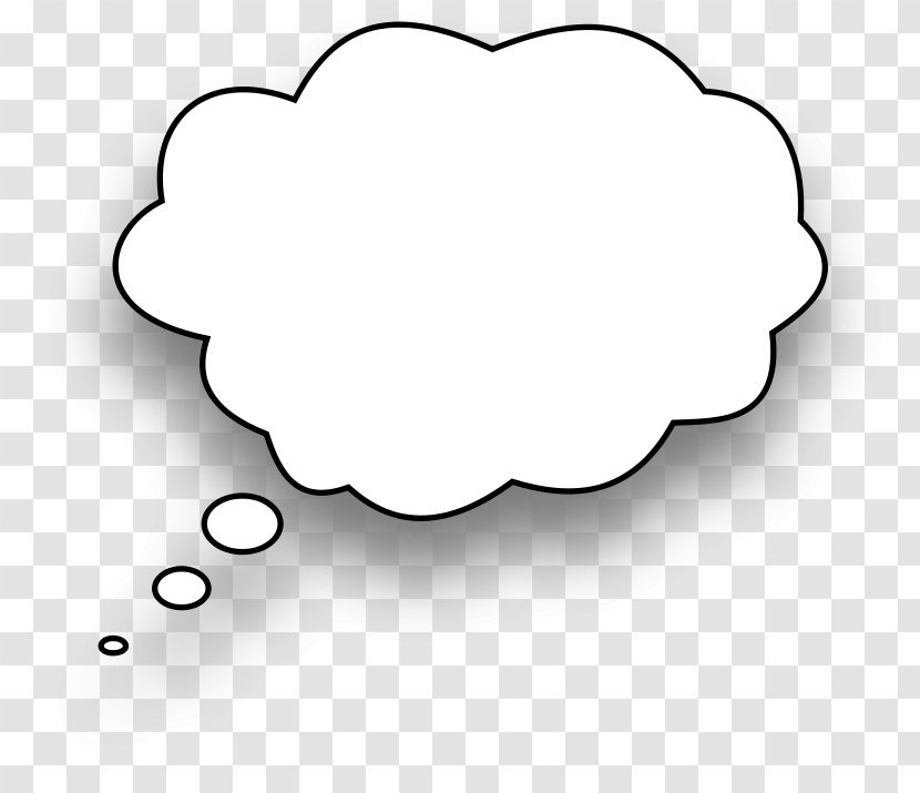 thought balloon clipart with transparent