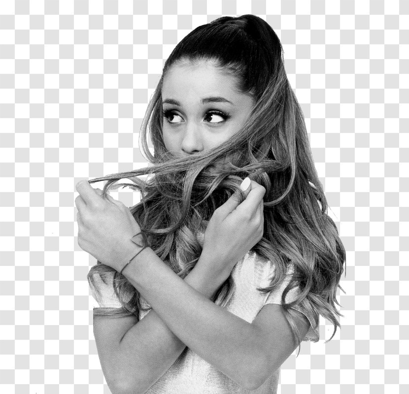 Ariana Grande Cat Valentine - Silhouette Transparent PNG