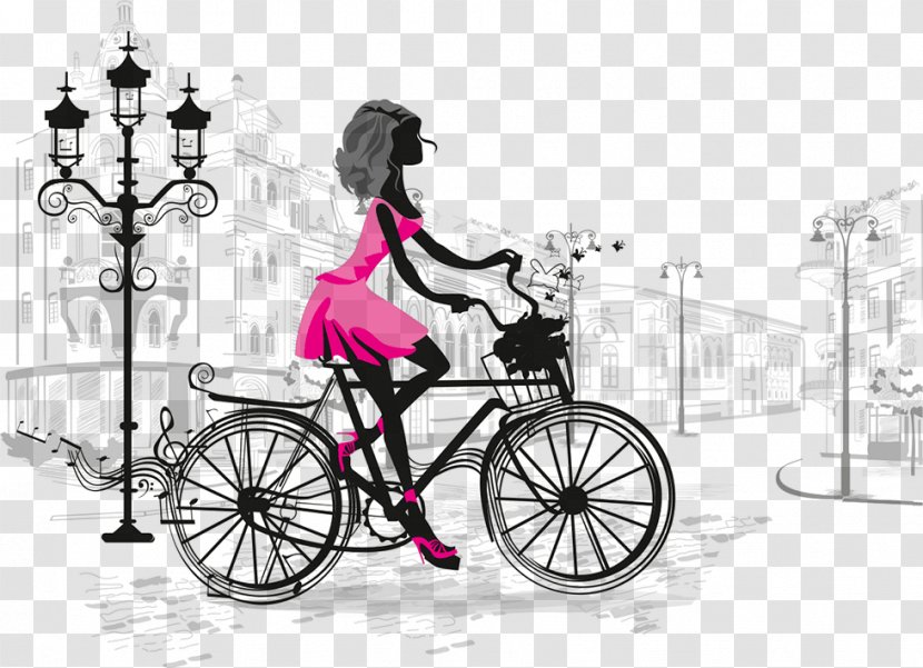 Road Bicycle Art Bike Fixed-gear - Recreation Transparent PNG