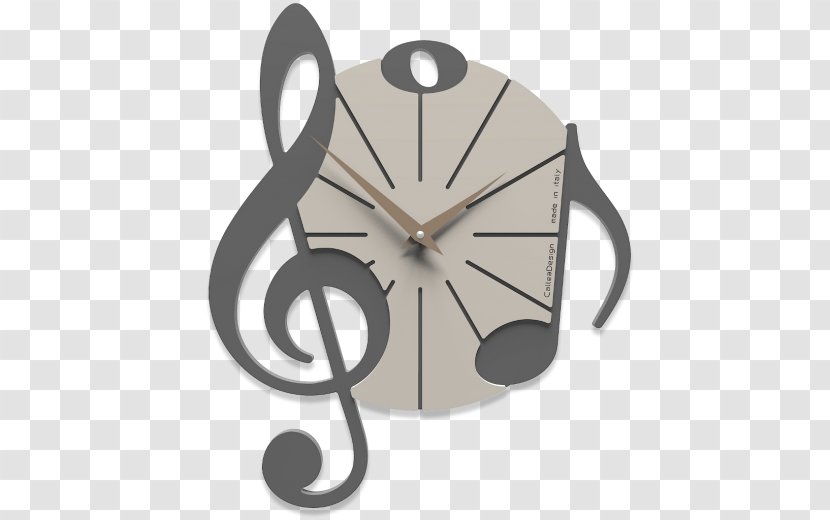 Clock Musical Note Theatre Clef - Watercolor Transparent PNG