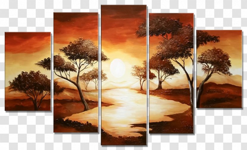 Painting Desktop Wallpaper Picture Frames Modern Art - Landscape Transparent PNG