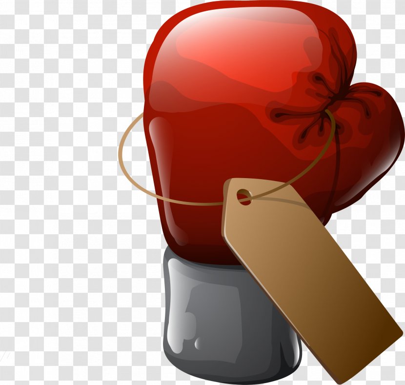 Boxing Glove - Vector Hand-painted Gloves Transparent PNG