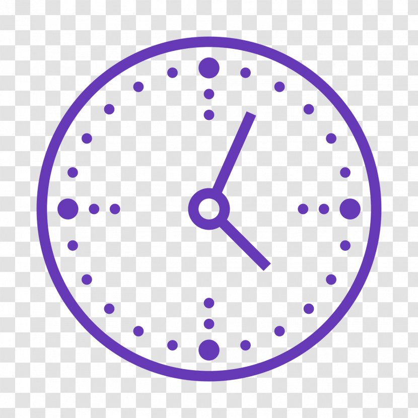 Time & Attendance Clocks - Violet Transparent PNG