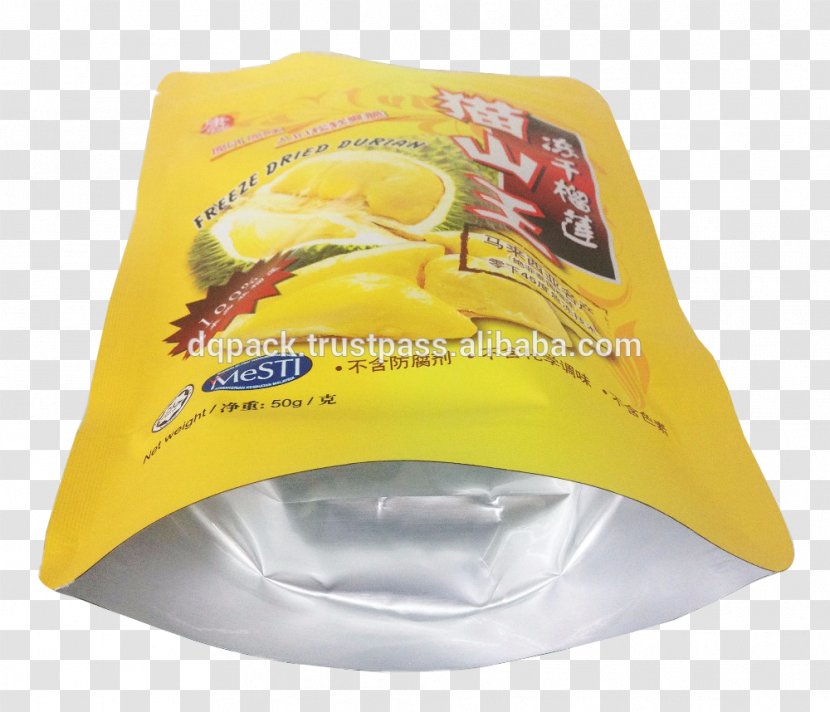 Plastic - Yellow - Durian Dry Transparent PNG