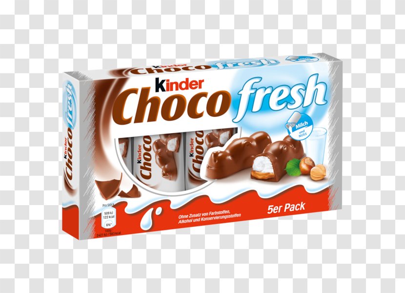 Kinder Chocolate Milk Surprise Choco Fresh - Sugar Transparent PNG