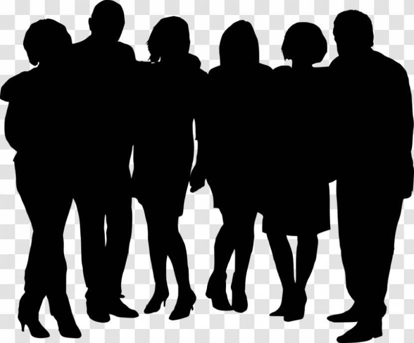 Group Of People Background - Queue Area Crowd Transparent PNG
