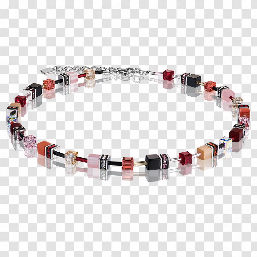 Earring Coeur De Lion Geo Cube Necklace Jewellery - Multi Coloured Transparent PNG