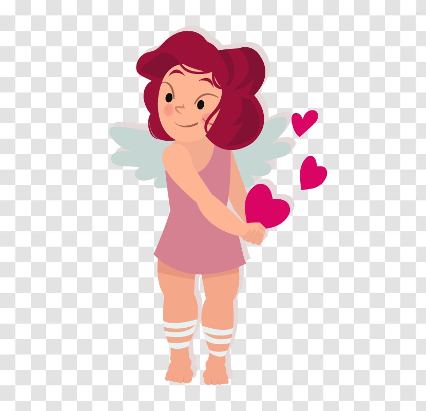 Euclidean Vector Clip Art - Heart - Angel Transparent PNG