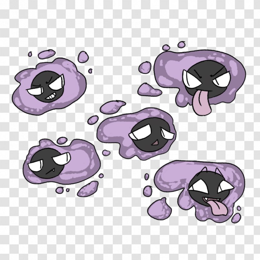 Animal Cartoon Pattern - Purple - Nose Transparent PNG