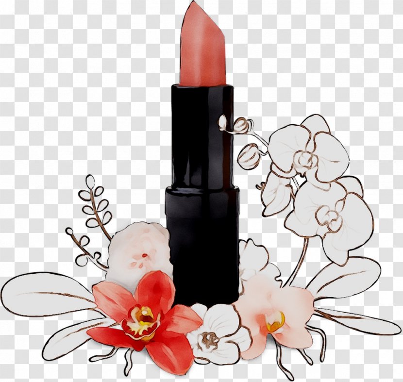 Lipstick Flower Orange S.A. - Lip Care - Red Transparent PNG