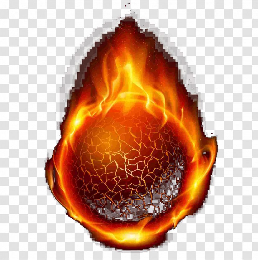 Ball Clip Art - Stock Photography - Burning Fireball Transparent PNG