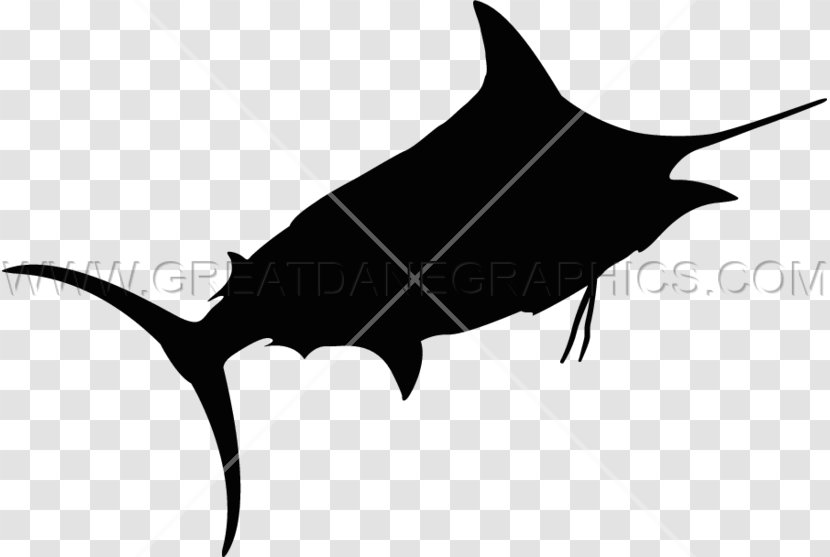 Printed T-shirt Screen Printing Vinyl Cutter Shark - Fish - Swordfish Clipart Transparent PNG