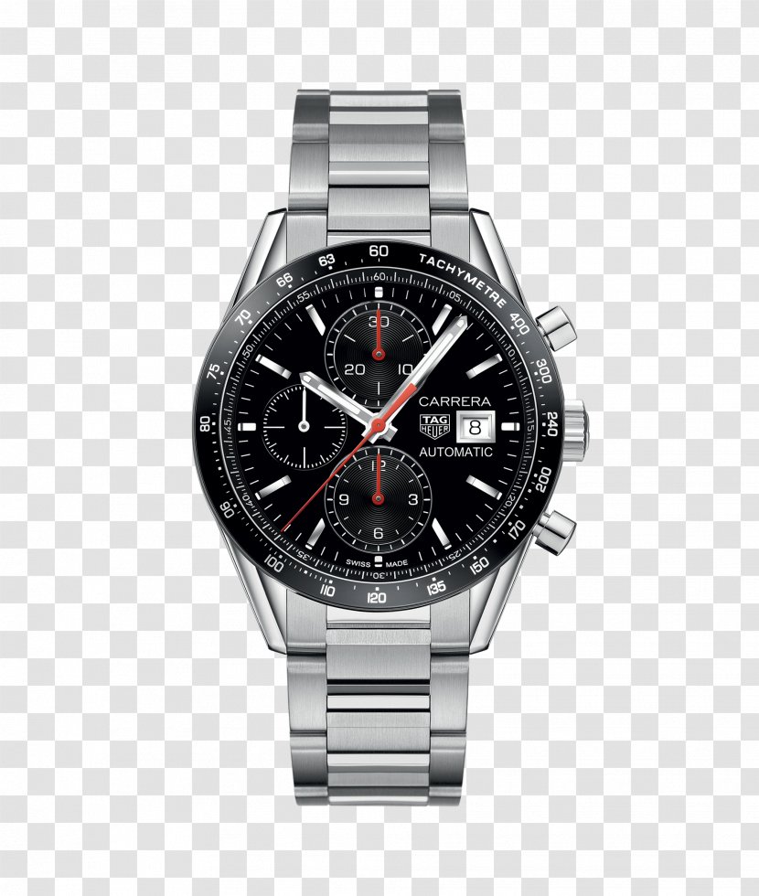 Chronograph TAG Heuer Automatic Watch Jewellery - Steel - The Second Minute Hour Transparent PNG