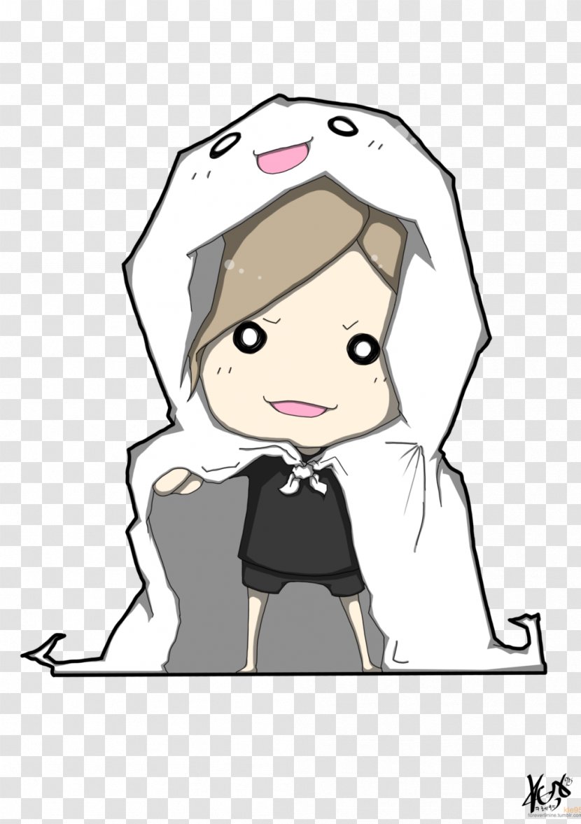 Ghost Drawing Sketch - Cartoon Transparent PNG