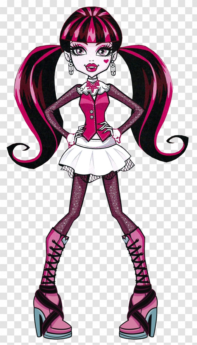 Monster High Clawdeen Wolf Doll Frankie Stein Cleo DeNile - Animated Cartoon Transparent PNG