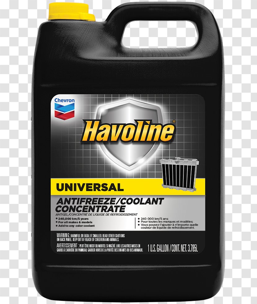 Chevron Corporation Car Antifreeze Havoline Coolant Transparent PNG