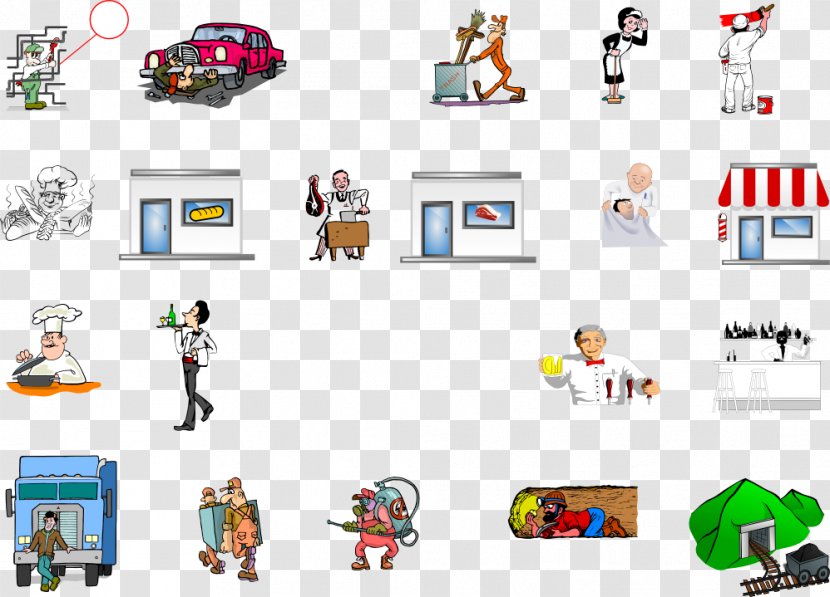 Vocabulary Foreign Language Learning Italian Job - Fictional Character - Bantildeo Frame Transparent PNG