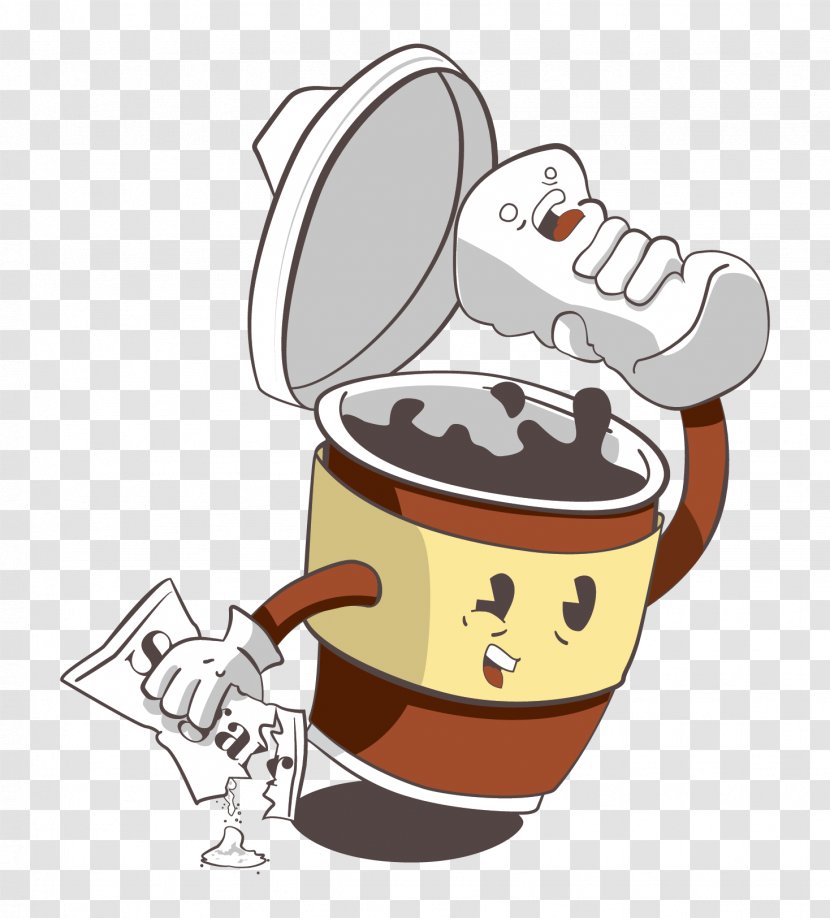 Clip Art Illustration Vector Graphics Image Drawing - Fictional Character - Cartoon Coffee Shop Backdrop Transparent PNG