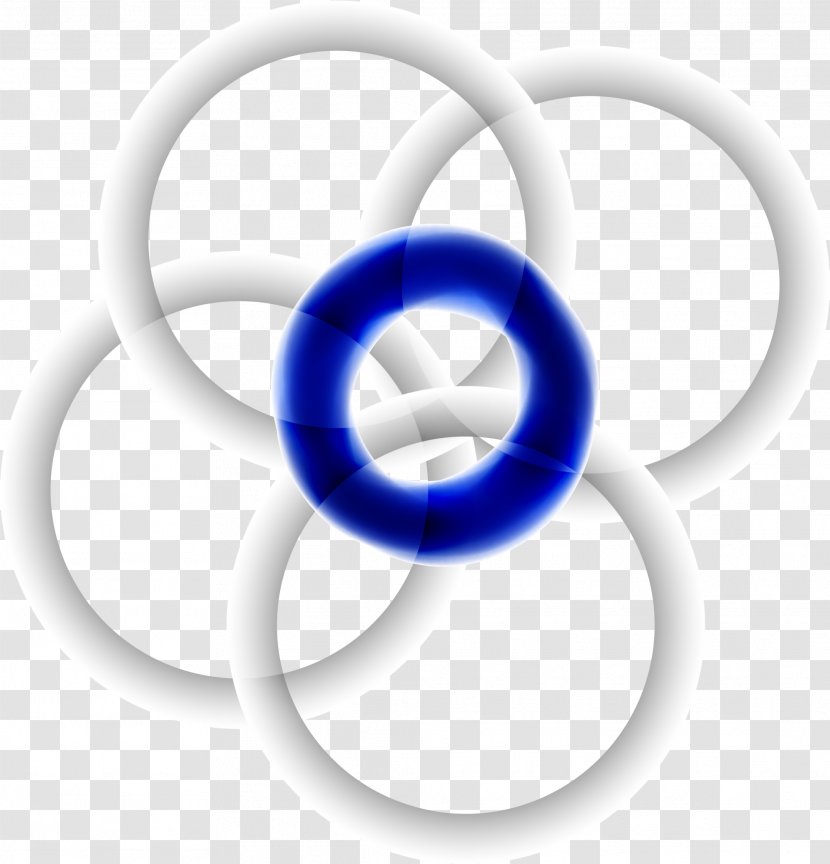 Light - Symbol - Blue Circle Pattern Transparent PNG