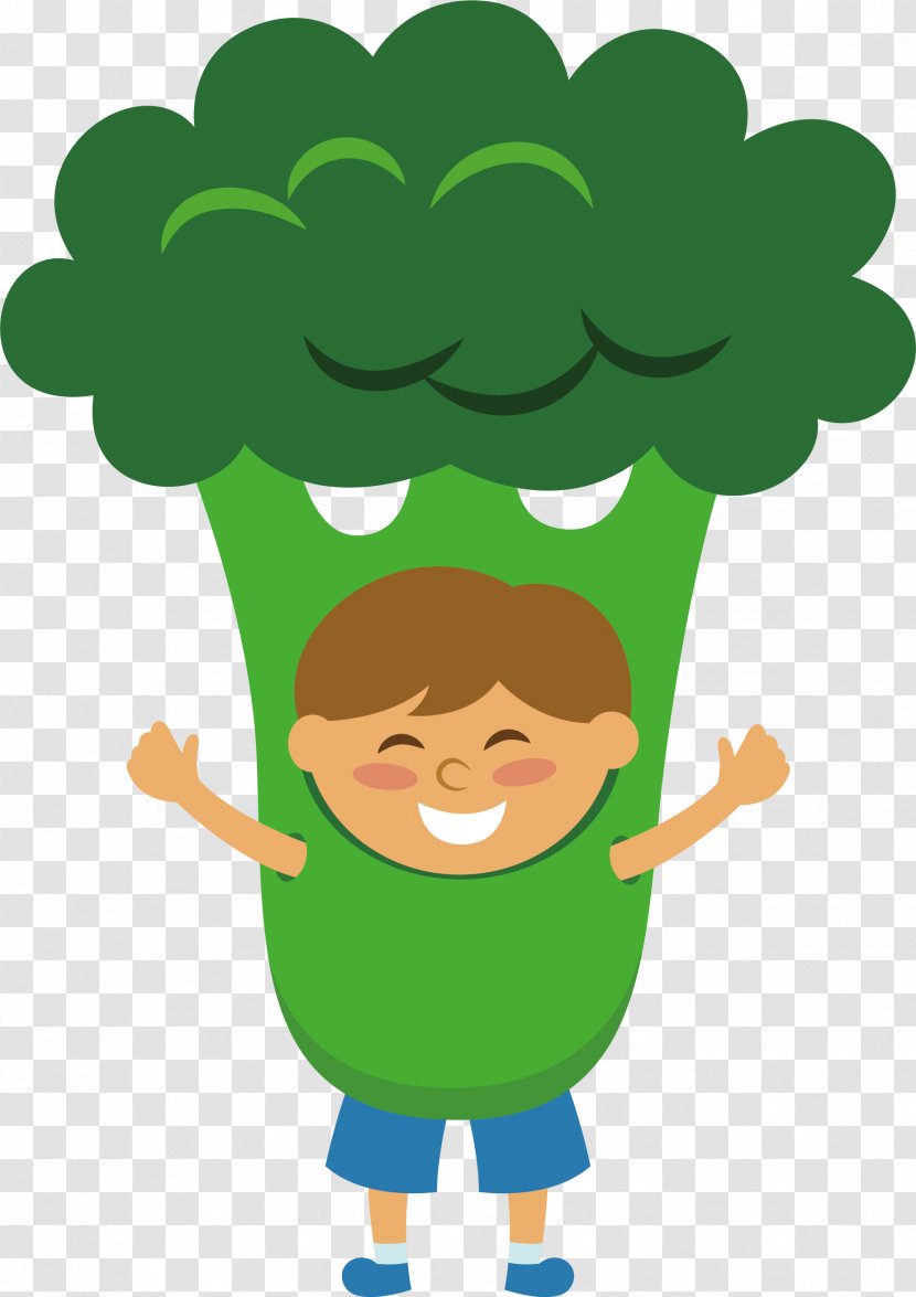 Vegetable Fruit Food Cauliflower Broccoli - Smile - Green Villain Transparent PNG