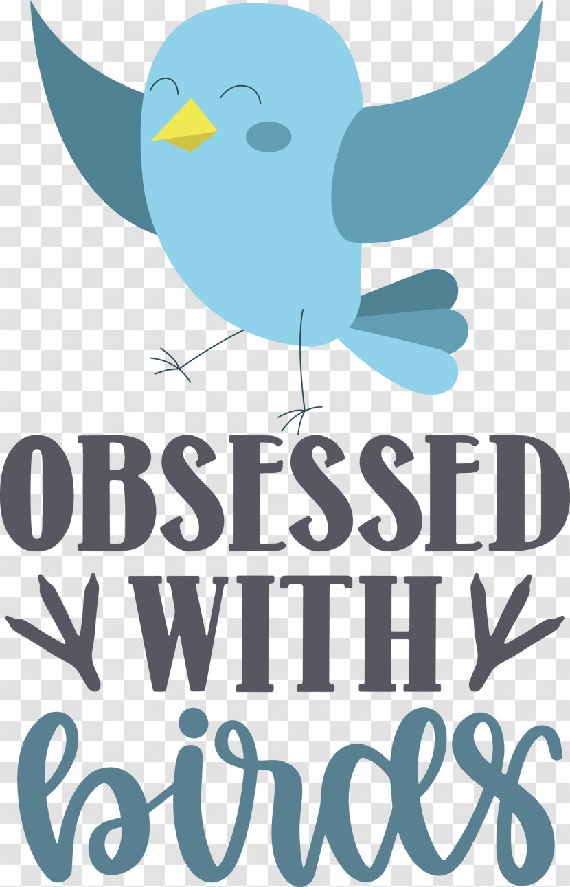 Obsessed With Birds Bird Birds Quote Transparent PNG